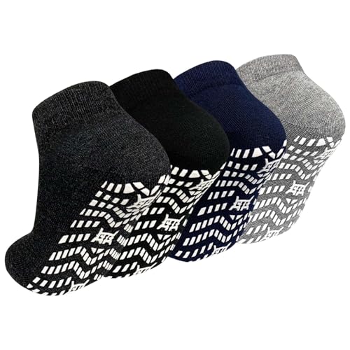 PUTUO Rutschfeste Socken für Herren Stoppersocken...
