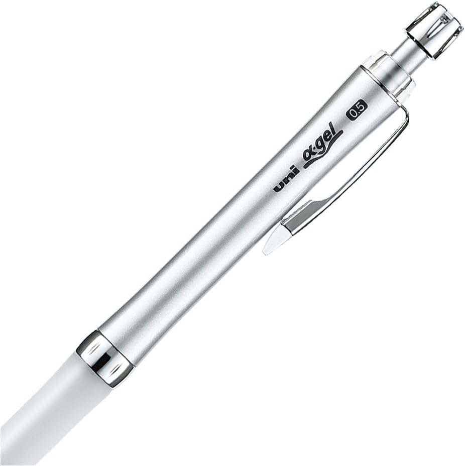 Uni Alpha-Gel Mechanical Pencil 0.5mm, White (M5807GG1P.1) image 4