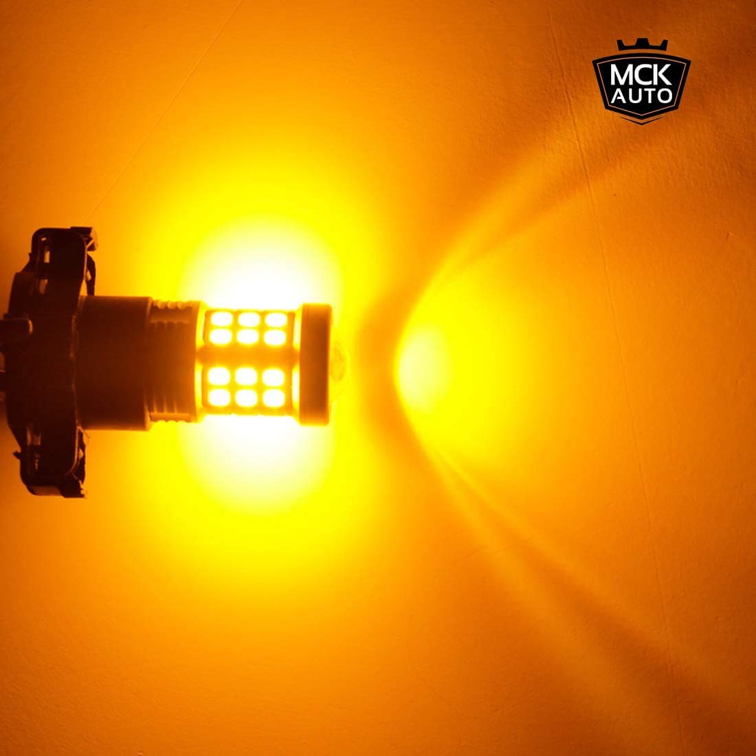 PSY24W CREE LED Canbus Indicatori Ambra Arancione Molto Luminoso e Senza Errori Compatibile con Evoque Trasforma La Vostra Guida