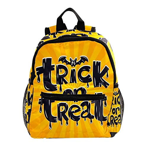 Mini sac à dos de voyage jaune pour sorties scolaires et fêtes d'enfants