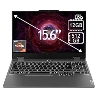 Lenovo LOQ Gaming 83JC00GKUS Ryzen 5 12GB 512GB 15,6" Grigio