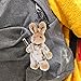 Garneck Cute Bunny Plush Keychain: Soft Rabbit Key Ring Bag Charm Pendant for Women Girls Backpack Purse Accessory Purse Present