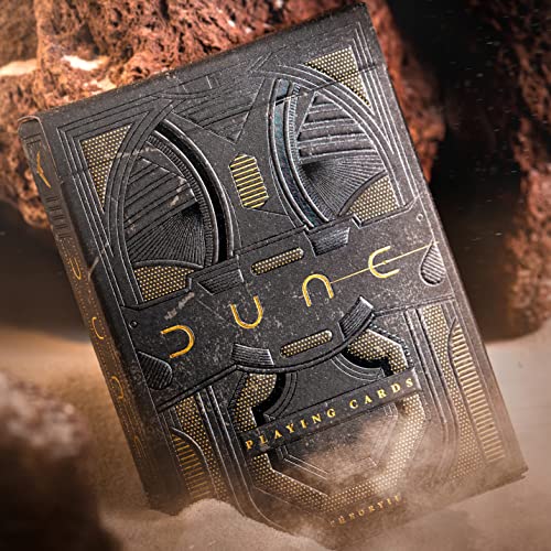 Baraja de Cartas Póker Theory11 Dune Gris/Oro miniatura 2