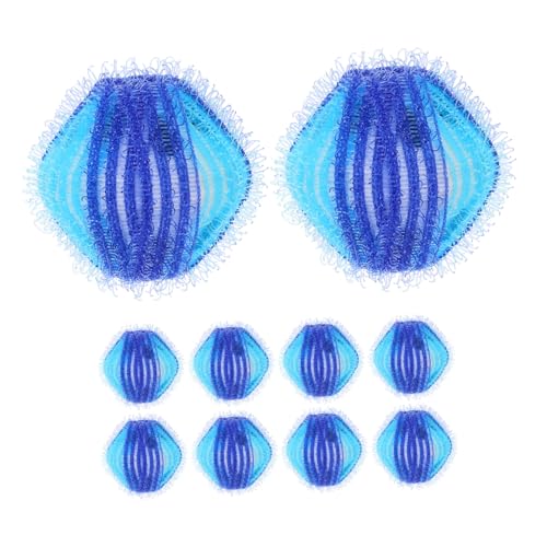 Mipcase 10 個の ランドリーボール再利用可能な洗濯機クリーニング衣類ツール洗濯ボール洗濯機洗濯ボールランドリーボール