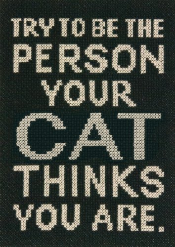 Dimensions Needlecrafts Counted Cross Stitch, Pet Saying