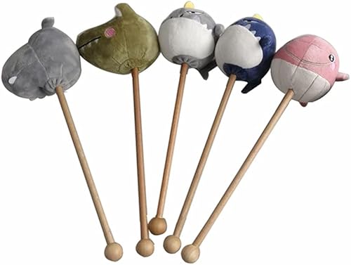 ABOOFAN - 5 unidades de martillo para masaje de animales de peluche, masajeador manual, para alivio de picazón