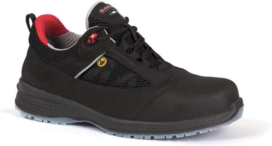 Giasco KU043N-45 Nordic S3 Safety Shoes, Kube LINE, Size 45 Black