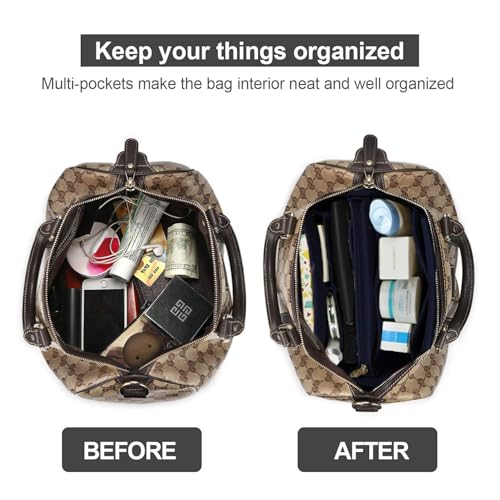 Image of Purse Organizer Insert, Handbag & Tote Organizer, Bag in Bag, Perfect for Speedy Neverfull and More