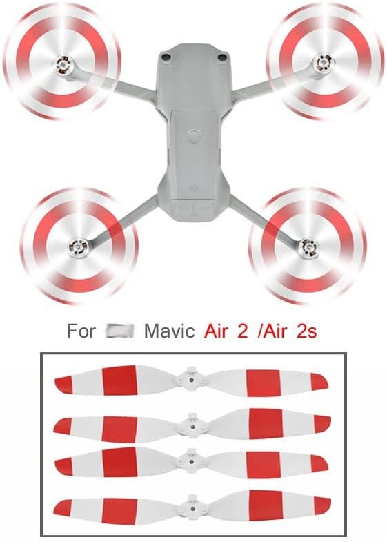 Miniatura 4 de ALPGEN Drone Propeller 7238F Props Hélices de liberación rápidaapto para DJI Mavic Air 2AIR 2S Accesorios Hélice de repuesto