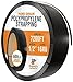 Strapping Pro - Industrial Strength Hand Grade Polypropylene Strapping Roll for Pallet Strapping (600 LB Break Strength - 16