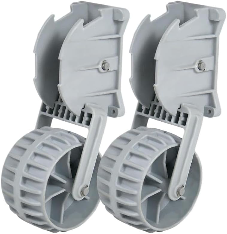 Retractable Beach Wheel Compatible with KOETSU Portable Simple Assault Boat Rubber Boat Kayak Fishing Boat Tugboat