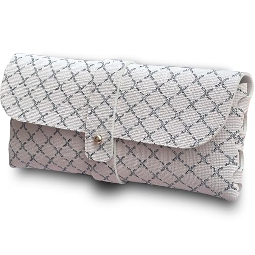 Image of Glasses storage bag Travel sunglasses myopia glasses storage bag Fashion leather storage bag