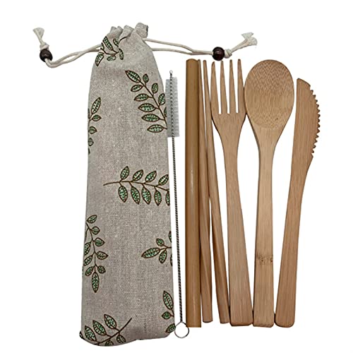 Couverts de bambou pour manger proprement en camping et rando - 2