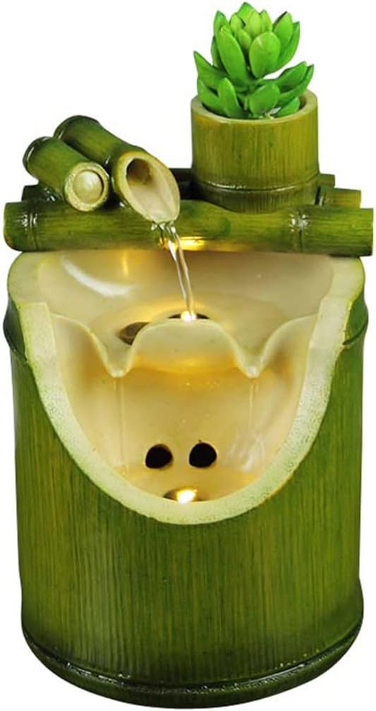 Plant Modeling Resin Waterfall Decoration Home Office Desktop Decoration Handicraft Decoration