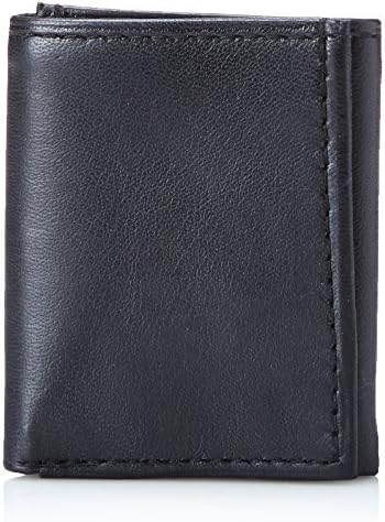 Leather Children's Wallet - Style mw825 (Black)