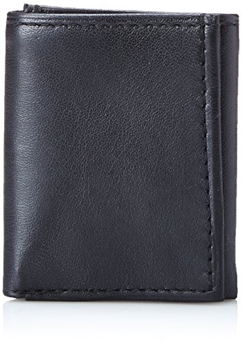 Leather Children's Wallet - Style Mw825 (Black) #TOP20