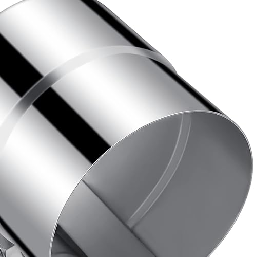 Miniatura 3 de DNA MOTORING EXA-CL-013 - Abrazaderas de banda para juntas de regazo de 2.5 pulgadas para reparación de silenciadores de escape, acero inoxidable 304