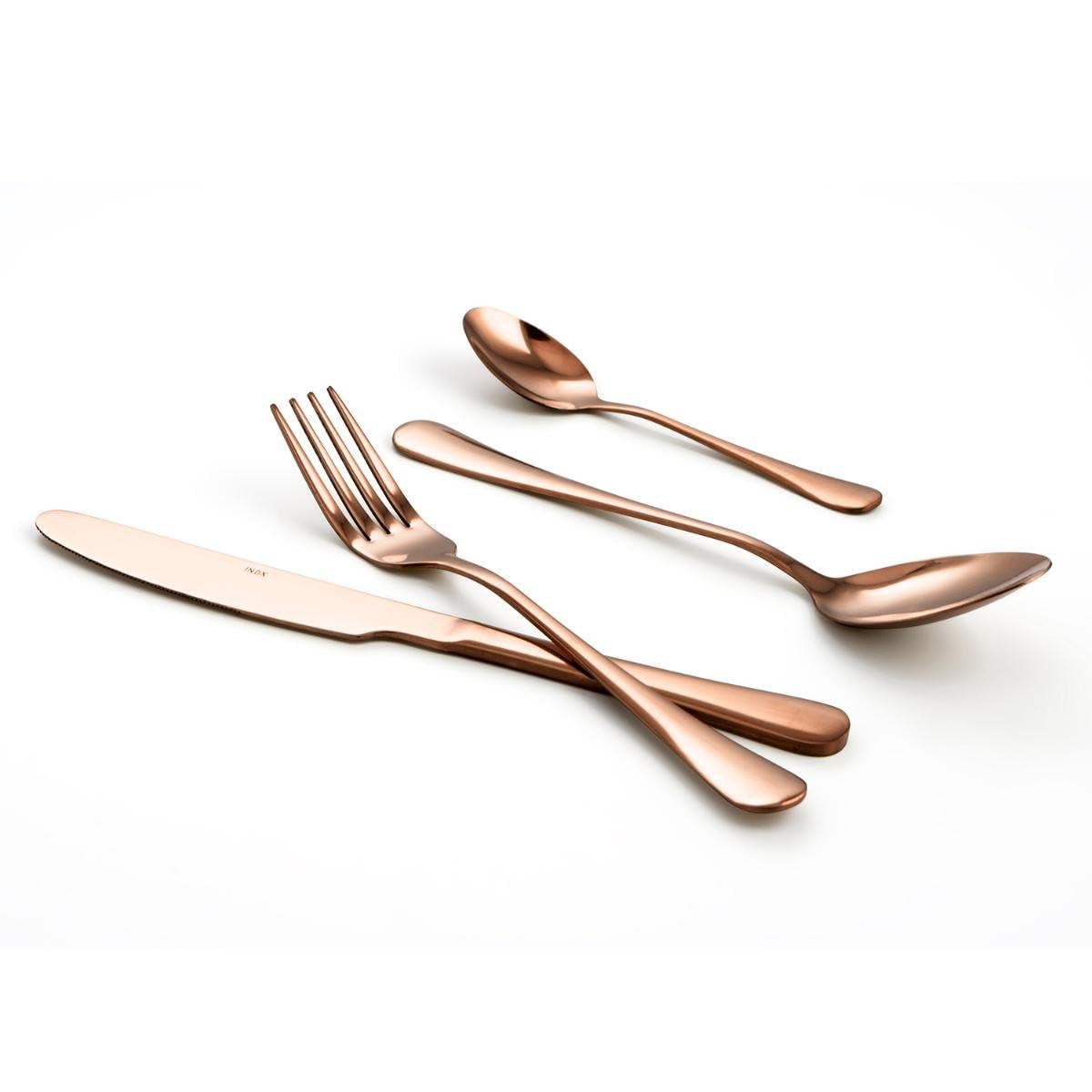 Set de couverts Quid Celebrart Métal Cuivre 24 Pièces