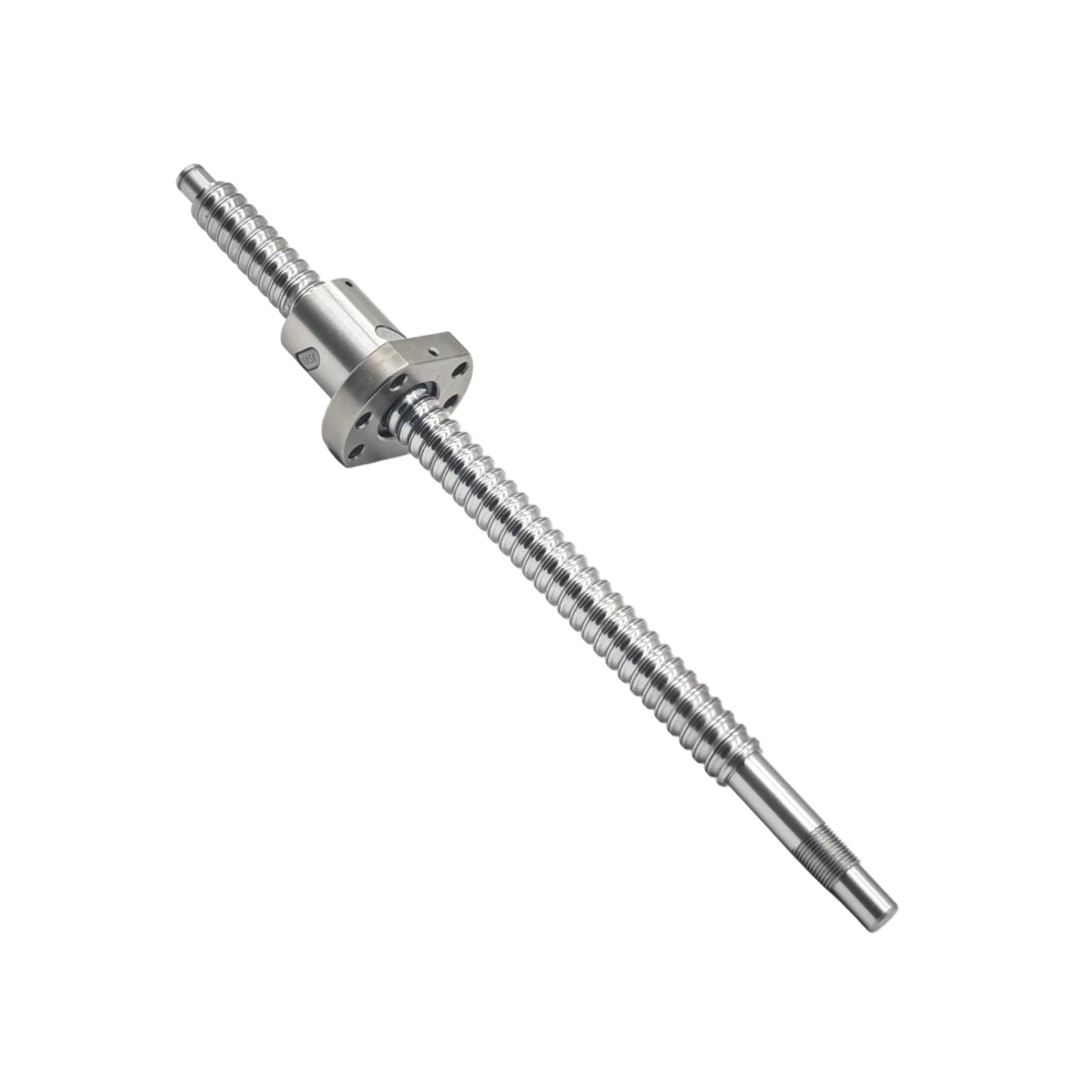 Zestaw śrub kulowych, C7 Walcowana śruba kulowa prawa 16 mm SFU1605 BK12 BF12 Nakrętka kołnierzowa obrobiona maszynowo 250-1000(250mm 9.84" long)