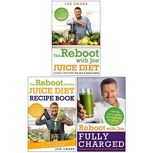 The Reboot with Joe Juice Diet 3 Books Collection Set (Reboot with Joe Juice Diet, Joe Juice Diet Recipe Book, Reboot with Joe Fully Charged)