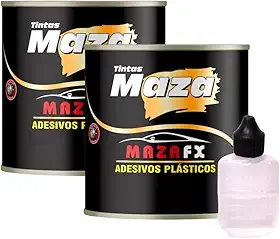 Kit 2 Massa Plástica Automotiva Branca 1kg Funilaria Premium