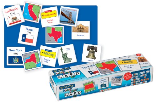 Lauri Pocket Chart Cards - 50 States