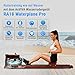 AsVIVA RA18 Wasserrudergerät klappbar – Wasser & Magnet Widerstand, Heimtrainer für Ganzkörpertraining & Rücken