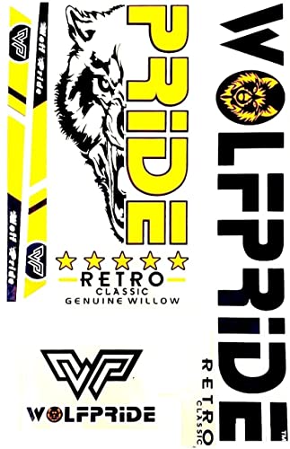 Image of RC Cricket Bat Sticker Yellow