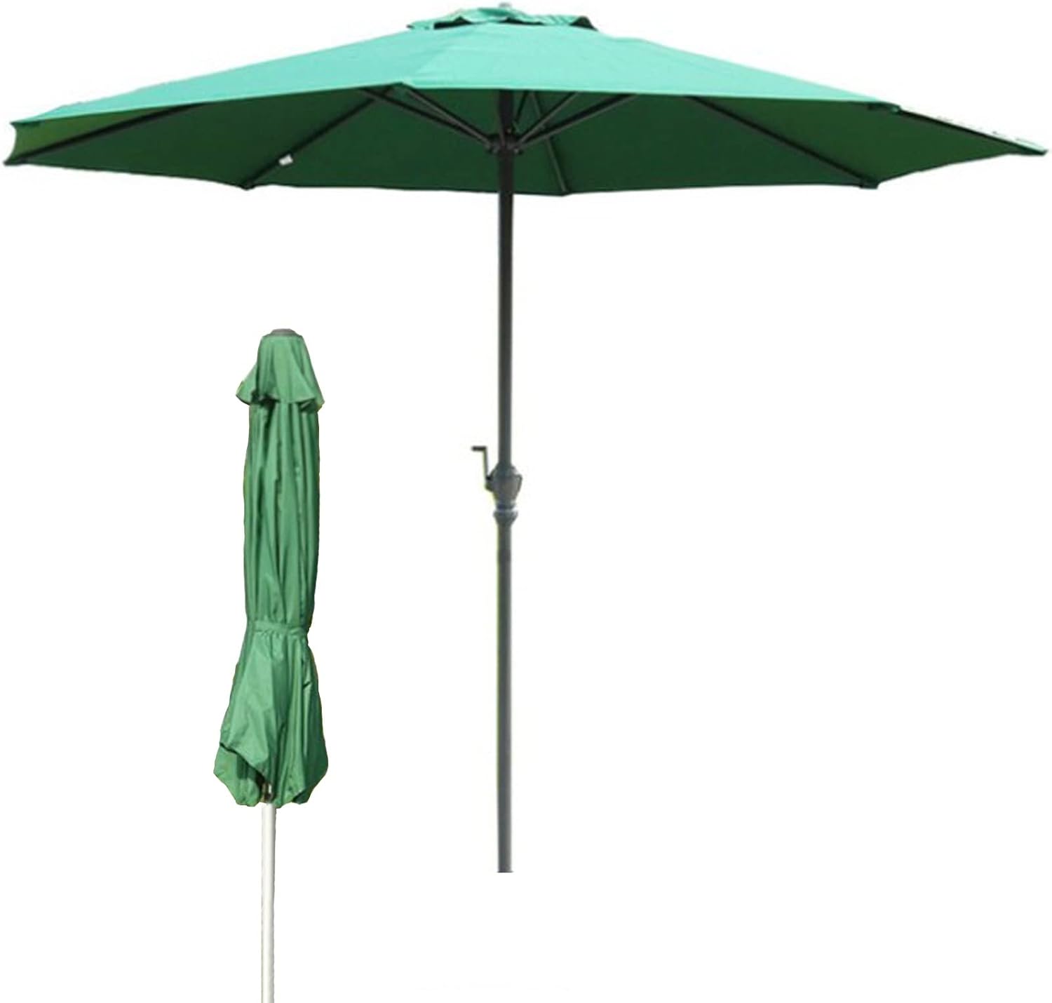 1PCS Multi-Purpose Sun Umbrella for Garden, Patio Umbrella Outdoor, Sun/Rain Umbrella, Protection Windproof, Round Shade Canopy, for Beach/Pool/Patio, Sunshade Shelter good