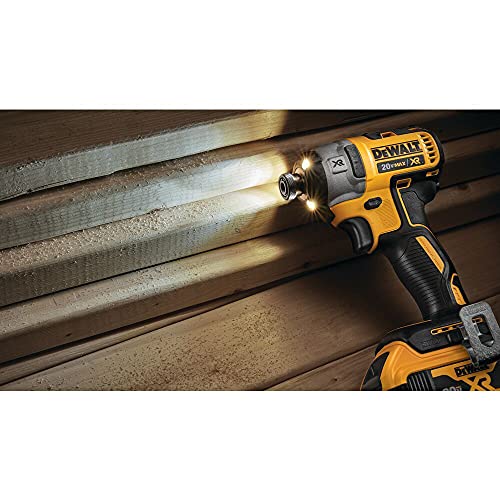 Image of DEWALT 20V MAX XR Impact Driver, Brushless, 3-Speed, 1 /4-Inch, Tool Only (DCF887B)