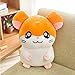 HYSLYQ Juguetes De Peluche Hamtaro Juguete De Felpa Japón Anime Hamster Muñeco De Peluche Juguetes para Niños Figura De Dibujos Animados Juguetes para Niños Regalo De Cumpleaños 25Cm