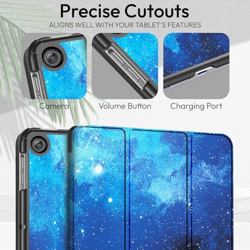 Image of Robustrion Cover for OnePlus Pad Go 2 12.1 inch Cover Case, Trifold Cover Case for OnePlus Go 2 Tablet Cover [Auto Sleep Wake Support] - Stars