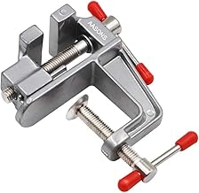 AASONS Mini Table Vise Clamp Small Bench Vice For Small Work Hobby Jewellery DIY Craft Repair Tool Portable Work Table Bench