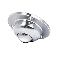 Vista 5 de Rodamiento de transferencia de bolas de rodillos - Unidad montada en brida para equipos de transmisión, transportador de 1 pulgada, 3 agujeros