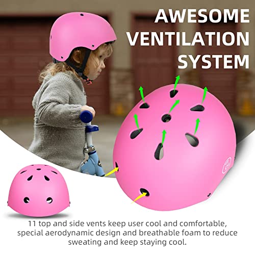 67I Kids Bike Helmet Toddler Bike Helmet Adjustable And Multi-Sport Scooters For Kids Scooters 3 Wheel For Toddler thumb #7