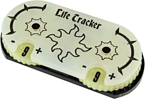 Miniatura 7 de LITKO Rueda de contador Life  Dial de seguimiento de puntos  0-99  Compatible con Magic The Gathering  Mountain (rojo)