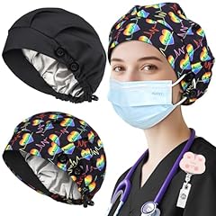 2 Pack Satin Lined Black+ Electrocardiogram-a