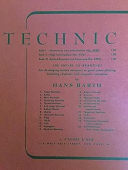 Unknown Binding TECHNIC Book 1 Elementary and Intermediate No. 6980 Book