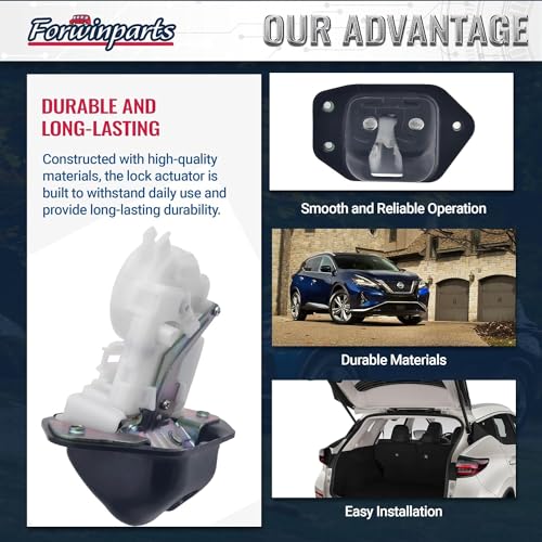 Image of Forwinparts 90502-4CL0A Rear Trunk Door Lock Latch Actuator for 2015-2024 Nissan Murano 2014-2020 Rogue 2014-2017 Nissan X-Trail 905024CL0A