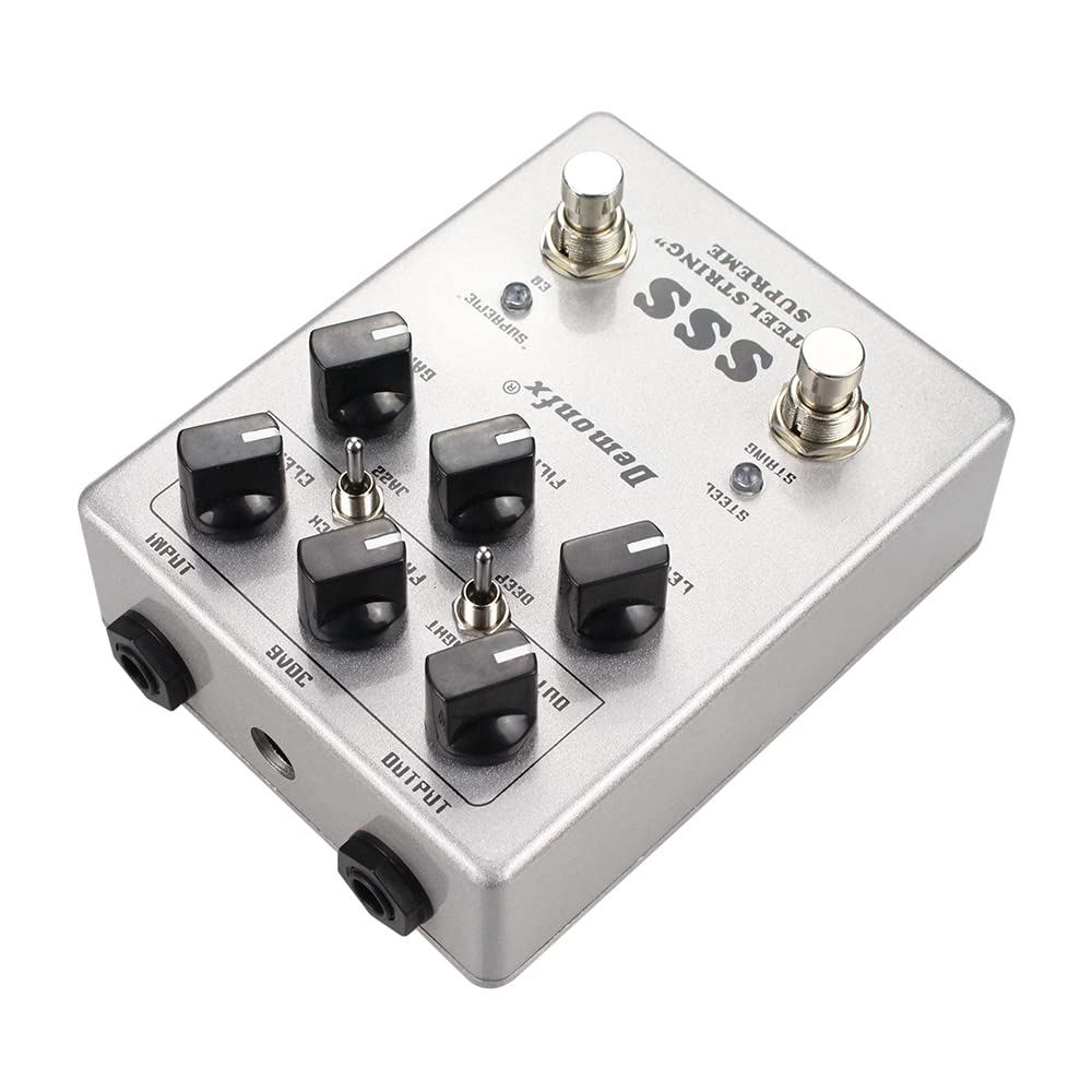 Amazon | Demonfx SSS STEEL STRING SUPREME/OVER DRIVE PREAMP