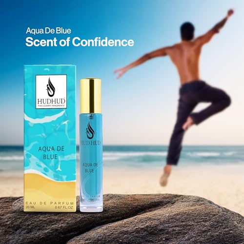 Image of Perfume Aqua De Blue 20ml Eau de Parfum | Unisex Freshness in Motion | Ideal for Office & Travel