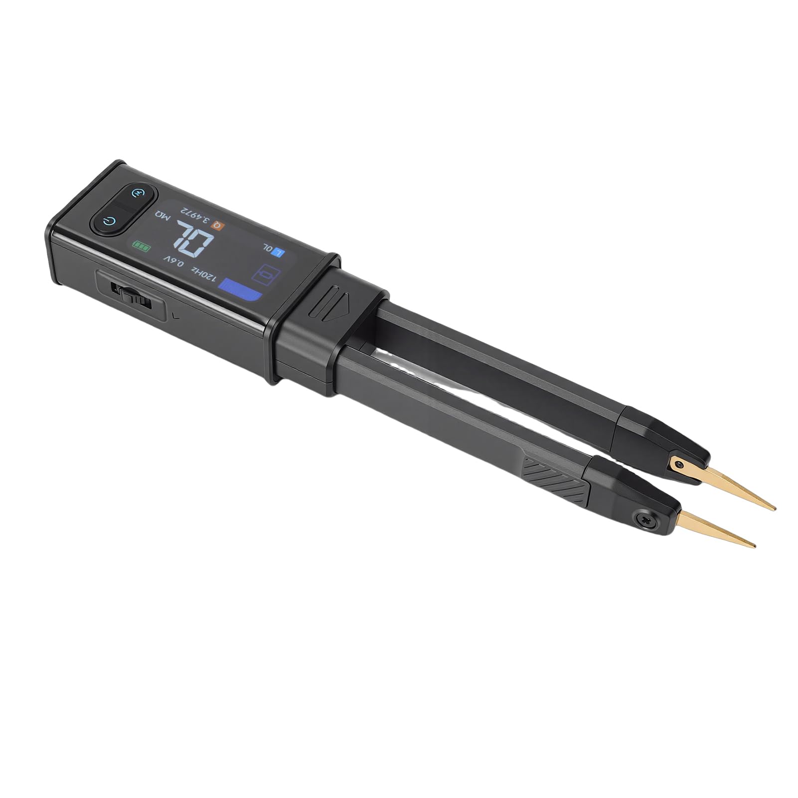 XUMIUZIY Tester per Componenti Elettronici Test Affidabili per Ingegneri Elettronici Professionisti Tester per Componenti ABSSMD per Condensatori Elettrolitici da RF a Grandi Schermi da 1,47 Pollici