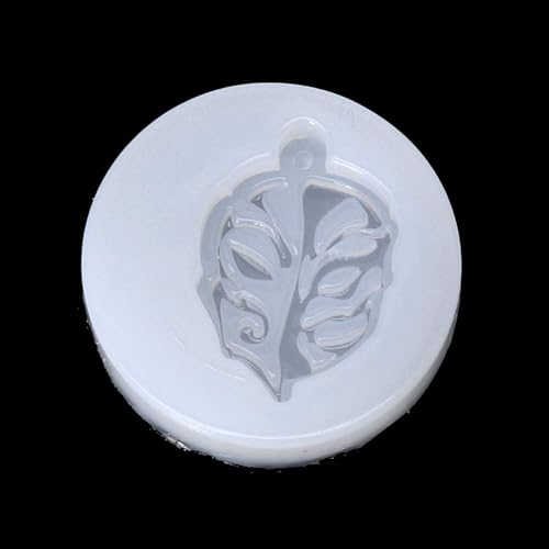 Miniatura 4 de appuivbt Molde de resina de silicona Tai-chi con molde colgante de agujero, molde de fundición de resina de joyería para colgante, collar
