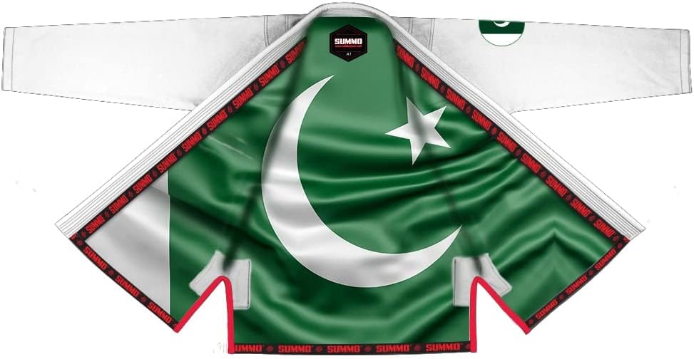 Summo Pakistan White Sublimation Bjj Gi