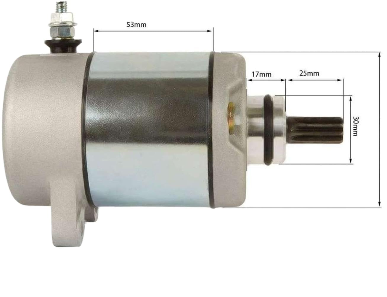 Motor de arranque y relé compatibles con Honda Rancher 350