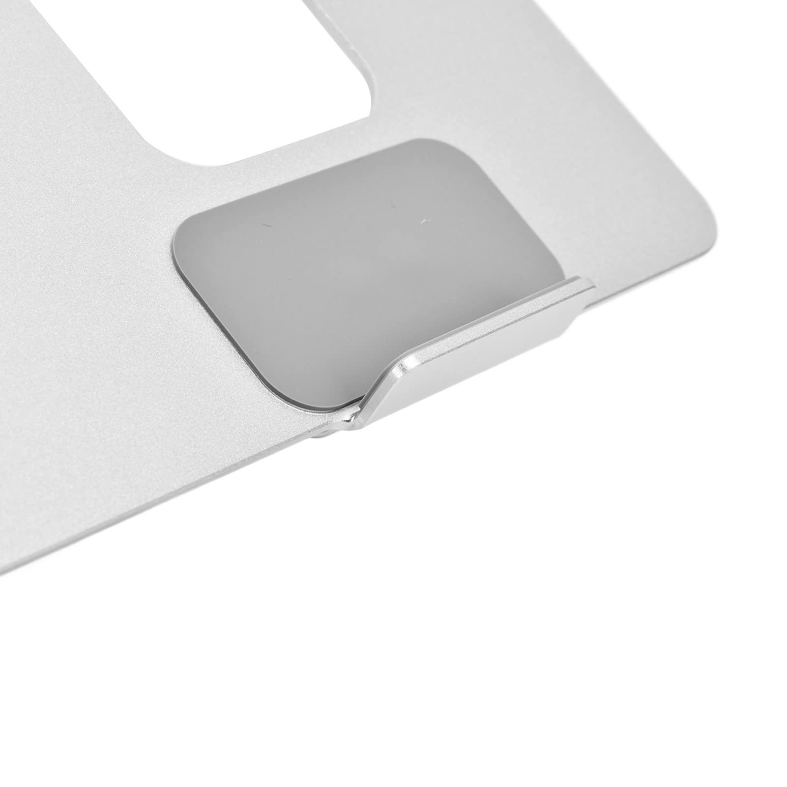 Supporto per Laptop Supporto per Riser per Computer Portatile Regolabile in Lega di Alluminio per Workstation Ergonomica Argento 11,8x8,7 Pollici