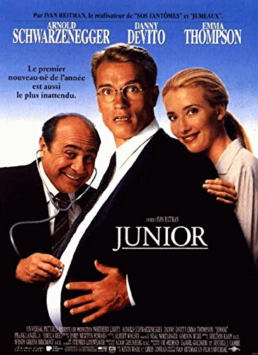 Affiche cinema originale Junior Schwarzenegger 116X158Cm pour remplacer les copies de basse qualite