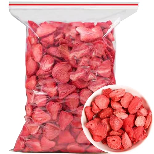 Dried Sliced Strawberries Crispy 4.23oz Dry Strawberry Fruit Snack Topping