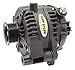 Tuff Stuff Alternator, 175 amp, 12V, External Regulator, 6 Rib Serpentine Pulley, Black Wrinkle, Jeep Wrangler JK 2012-18, Each (7514B)