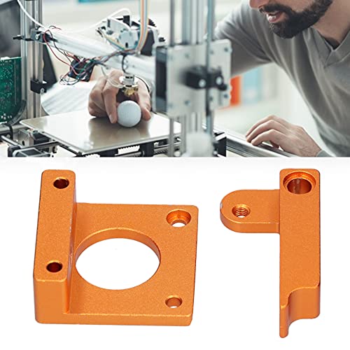 Bloco de liga de alumínio para impressora 3D, suporte de extrusora oxidada Bico único jato de areia